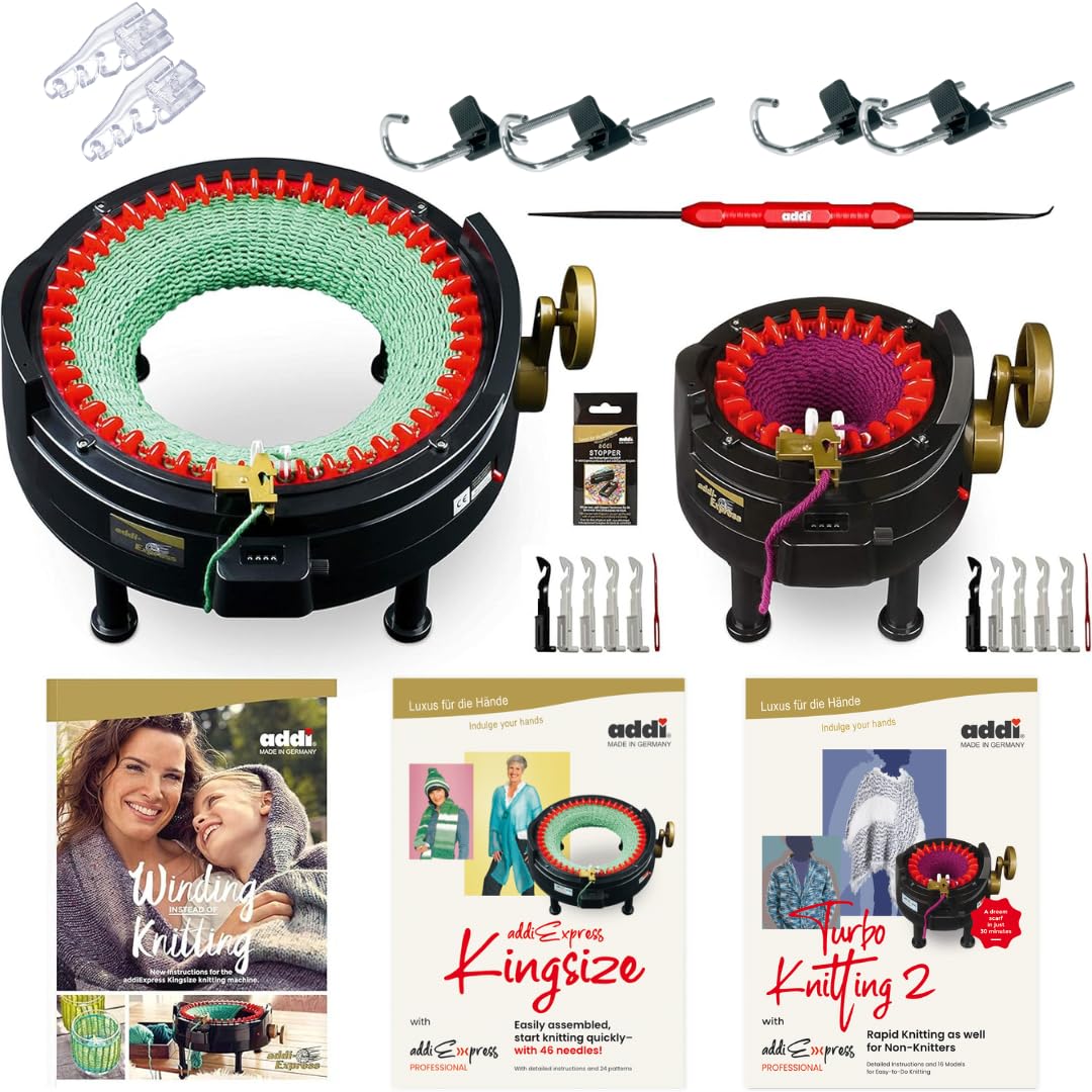Amazon.com: addi I Want IT All - 2 x World Famous German Knitting
